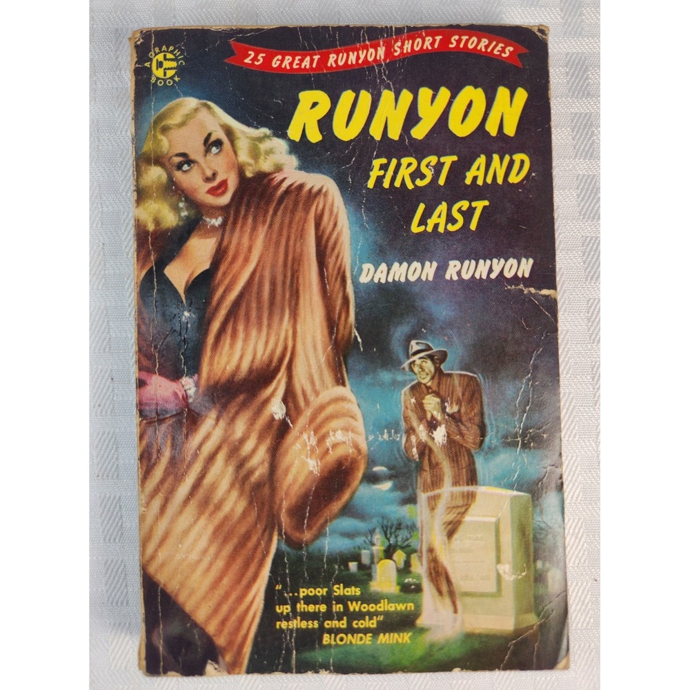 1951 FIRST AND LAST by Damon Runyon Adult Paperback